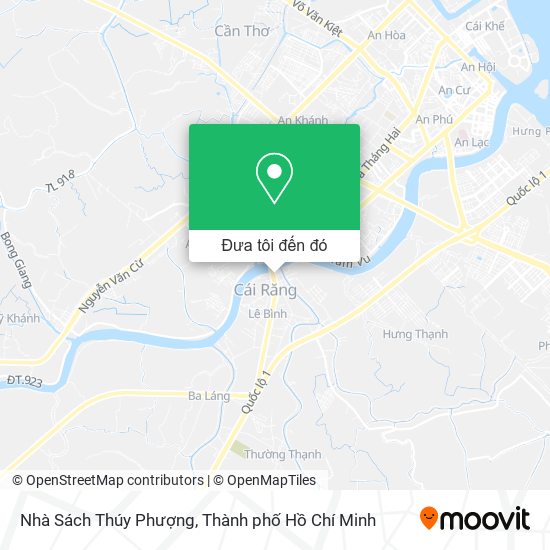 Bản đồ Nhà Sách Thúy Phượng