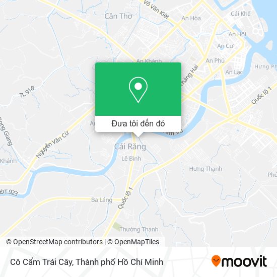 Bản đồ Cô Cẩm Trái Cây