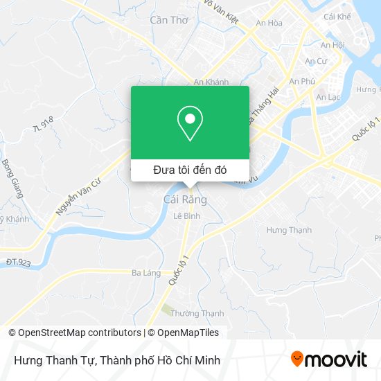 Bản đồ Hưng Thanh Tự
