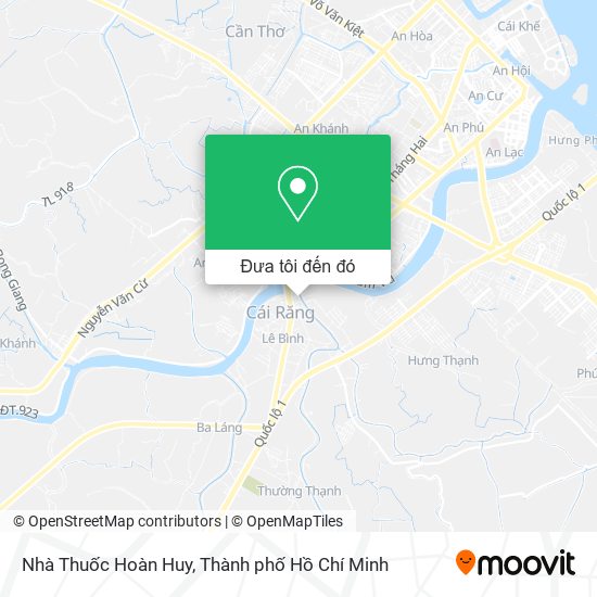 Bản đồ Nhà Thuốc Hoàn Huy