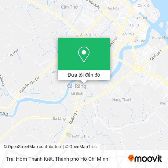 Bản đồ Trại Hòm Thanh Kiết