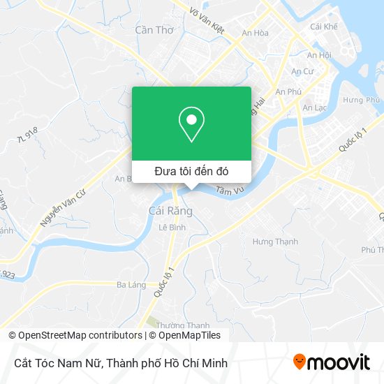 Bản đồ Cắt Tóc Nam Nữ