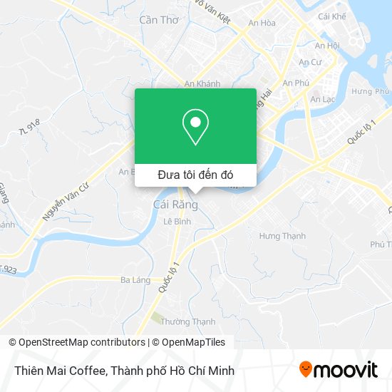 Bản đồ Thiên Mai Coffee