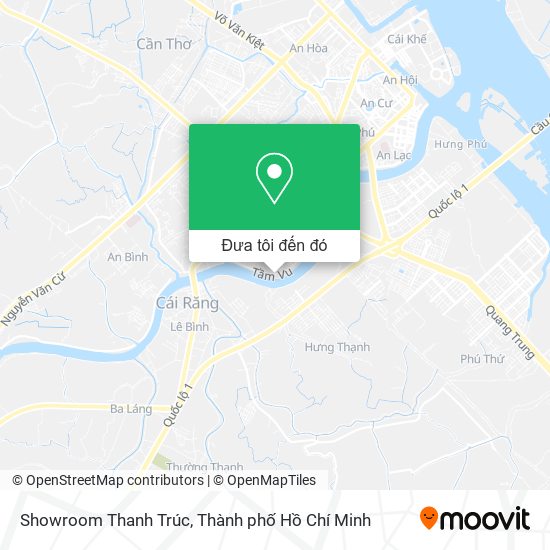 Bản đồ Showroom Thanh Trúc