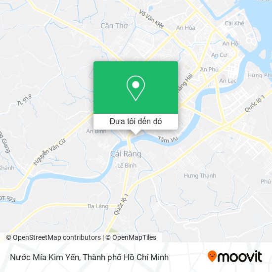 Bản đồ Nước Mía Kim Yến