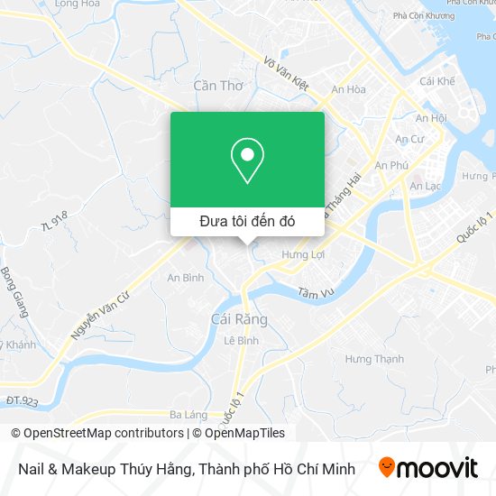 Bản đồ Nail & Makeup Thúy Hằng