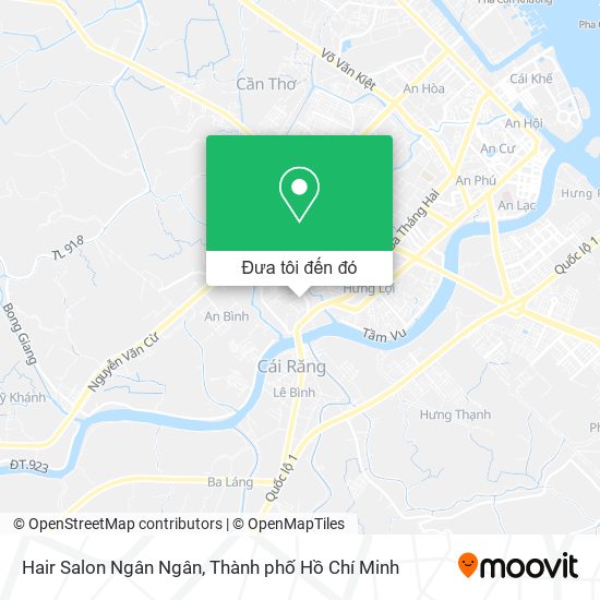 Bản đồ Hair Salon Ngân Ngân