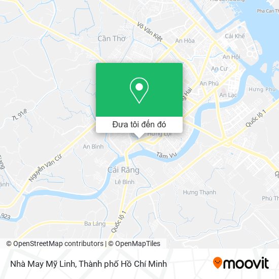 Bản đồ Nhà May Mỹ Linh