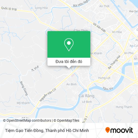 Bản đồ Tiệm Gạo Tiến Đồng