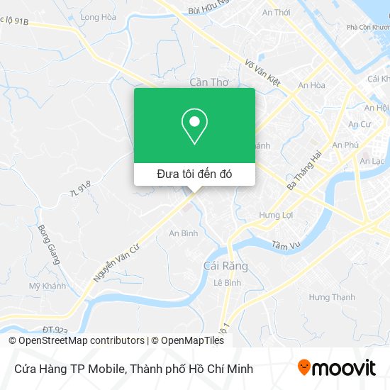 Bản đồ Cửa Hàng TP Mobile
