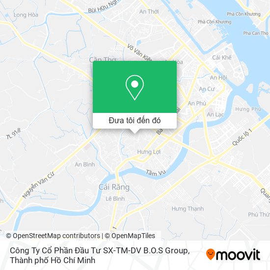 Bản đồ Công Ty Cổ Phần Đầu Tư SX-TM-DV B.O.S Group