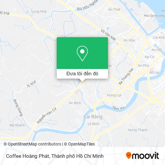 Bản đồ Coffee Hoàng Phát