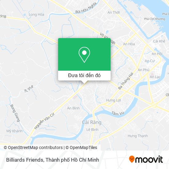 Bản đồ Billiards Friends