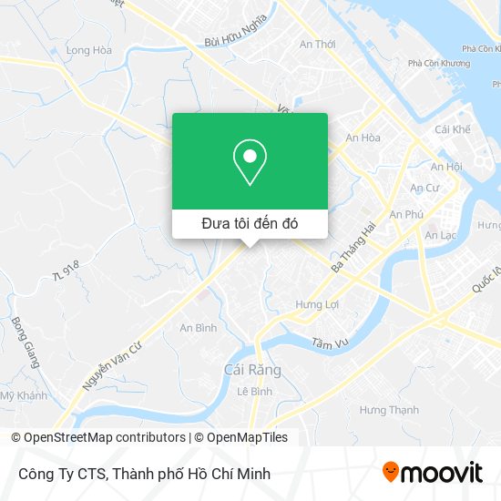 Bản đồ Công Ty CTS