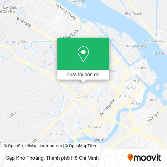 Bản đồ Sạp Khô Thoảng