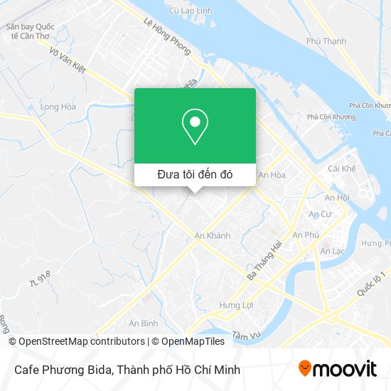 Bản đồ Cafe Phương Bida