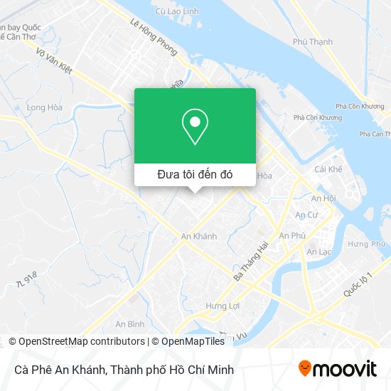 Bản đồ Cà Phê An Khánh