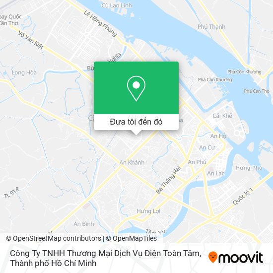 Bản đồ Công Ty TNHH Thương Mại Dịch Vụ Điện Toàn Tâm