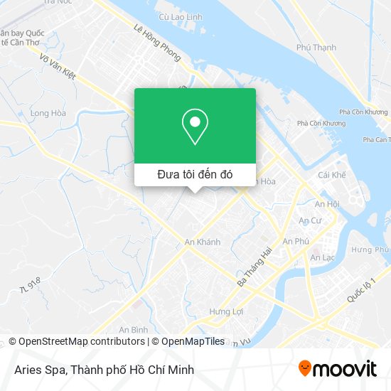 Bản đồ Aries Spa