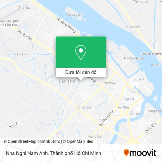 Bản đồ Nha Nghi Nam Anh