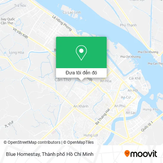 Bản đồ Blue Homestay
