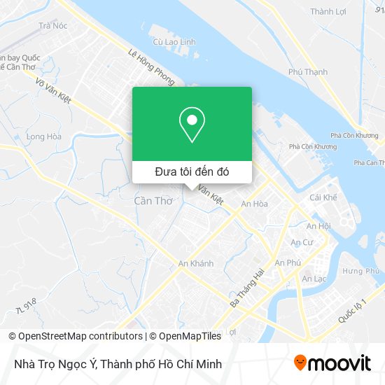 Bản đồ Nhà Trọ Ngọc Ý