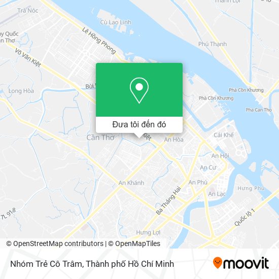 Bản đồ Nhóm Trẻ Cô Trâm