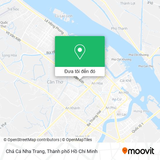 Bản đồ Chả Cá Nha Trang