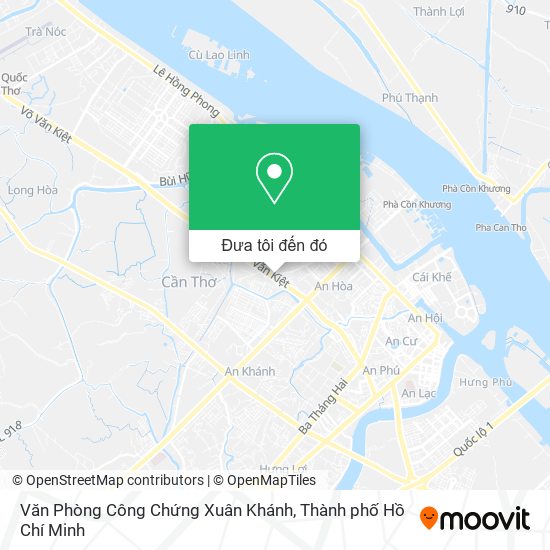 Bản đồ Văn Phòng Công Chứng Xuân Khánh