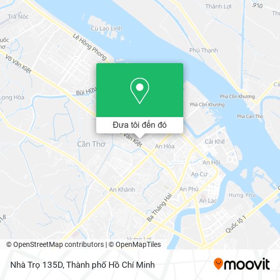 Bản đồ Nhà Trọ 135D
