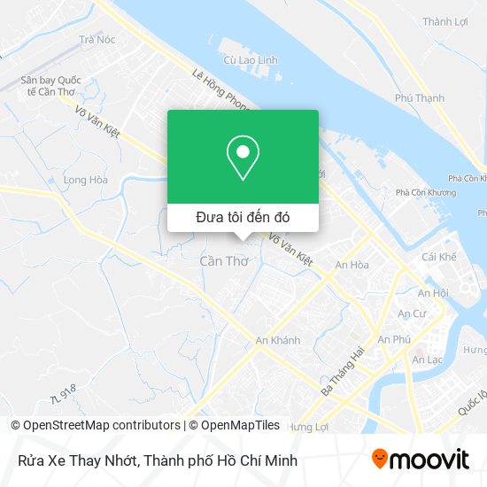 Bản đồ Rửa Xe Thay Nhớt