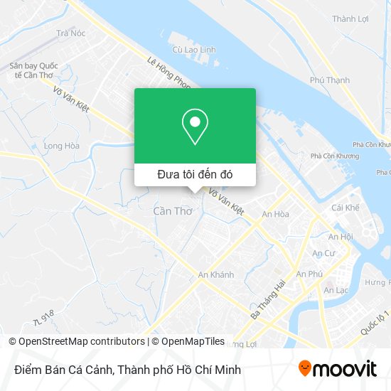 Bản đồ Điểm Bán Cá Cảnh