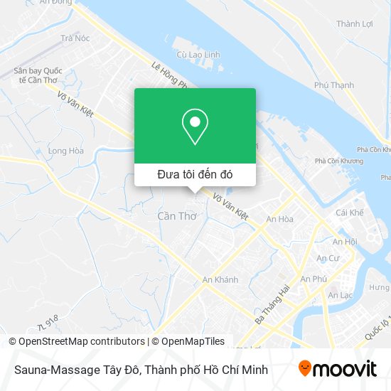 Bản đồ Sauna-Massage Tây Đô