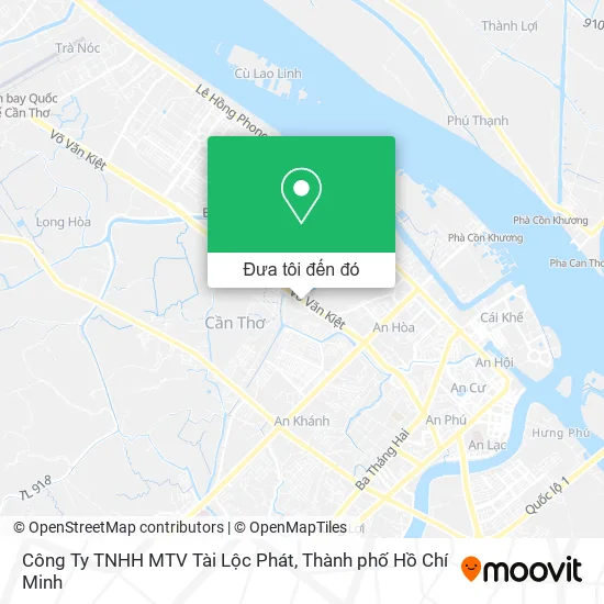 Bản đồ Công Ty TNHH MTV Tài Lộc Phát