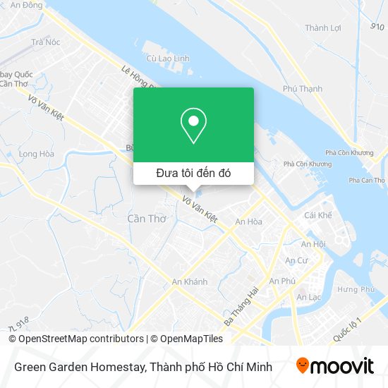 Bản đồ Green Garden Homestay