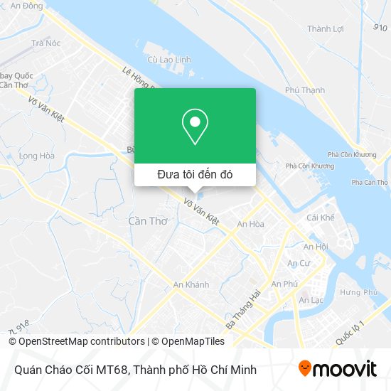 Bản đồ Quán Cháo Cối MT68