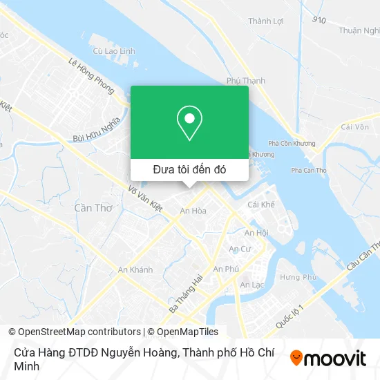 Bản đồ Cửa Hàng ĐTDĐ Nguyễn Hoàng