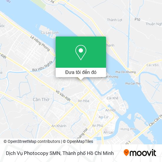 Bản đồ Dịch Vụ Photocopy SMN
