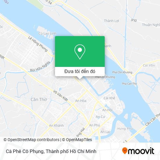 Bản đồ Cà Phê Cô Phụng