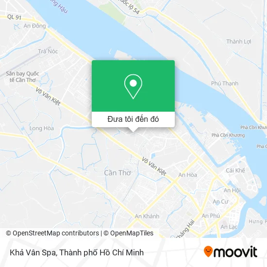 Bản đồ Khả Vân Spa