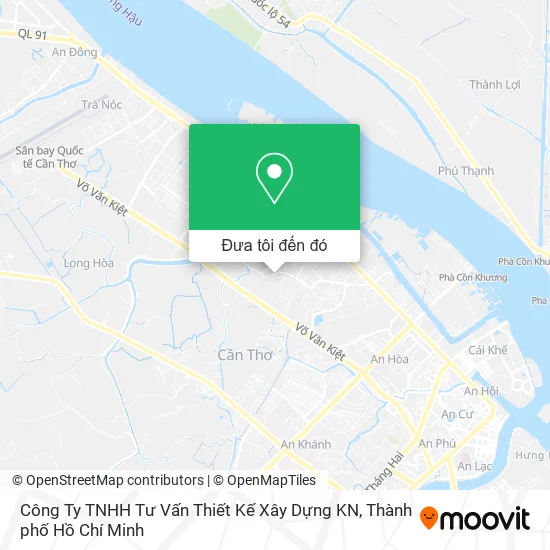 Bản đồ Công Ty TNHH Tư Vấn Thiết Kế Xây Dựng KN