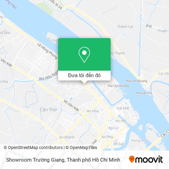 Bản đồ Showroom Trường Giang
