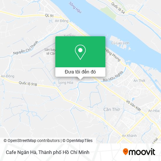 Bản đồ Cafe Ngân Hà
