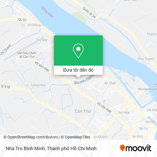 Bản đồ Nhà Tro Bình Minh
