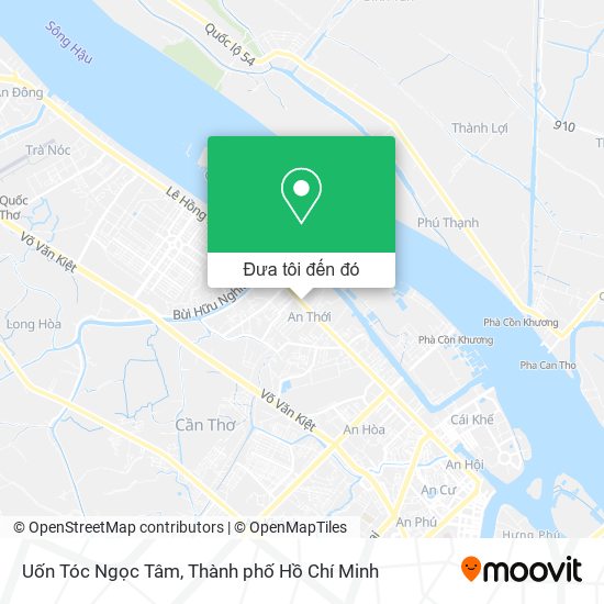 Bản đồ Uốn Tóc Ngọc Tâm