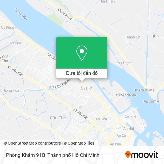 Bản đồ Phòng Khám 91B