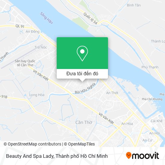 Bản đồ Beauty And Spa Lady