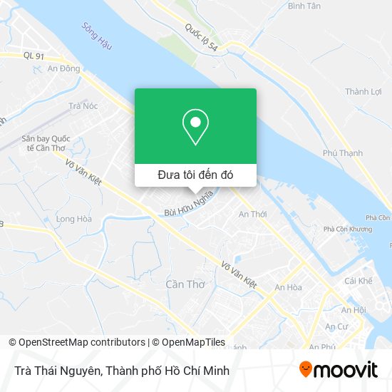 Bản đồ Trà Thái Nguyên