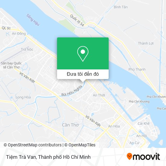 Bản đồ Tiệm Trà Van