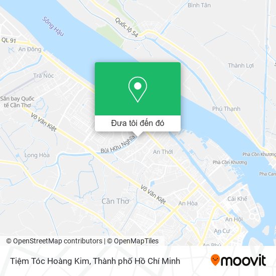 Bản đồ Tiệm Tóc Hoàng Kim